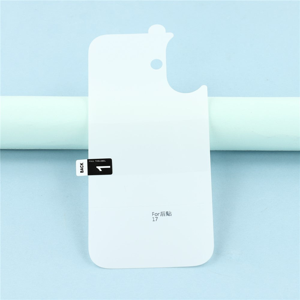 Til iPhone 17 Beskyttelsesfilm til bagside Hydrogel Klar TPU Telefon Bagcover Film