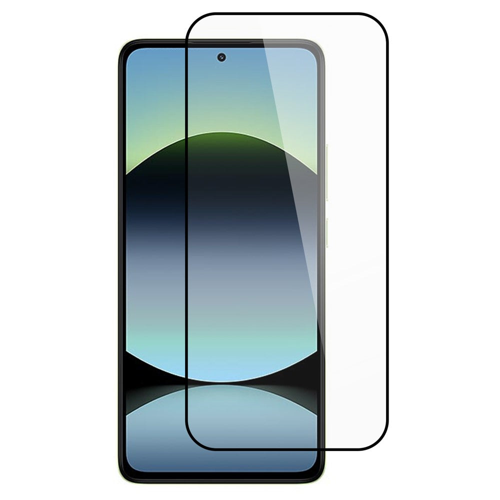 ITIETIE För Xiaomi Redmi Note 14 4G (164,84 mm) Skärmskydd 0,25 mm Tjock Aluminium-Silikon Glas Silk Printing Film