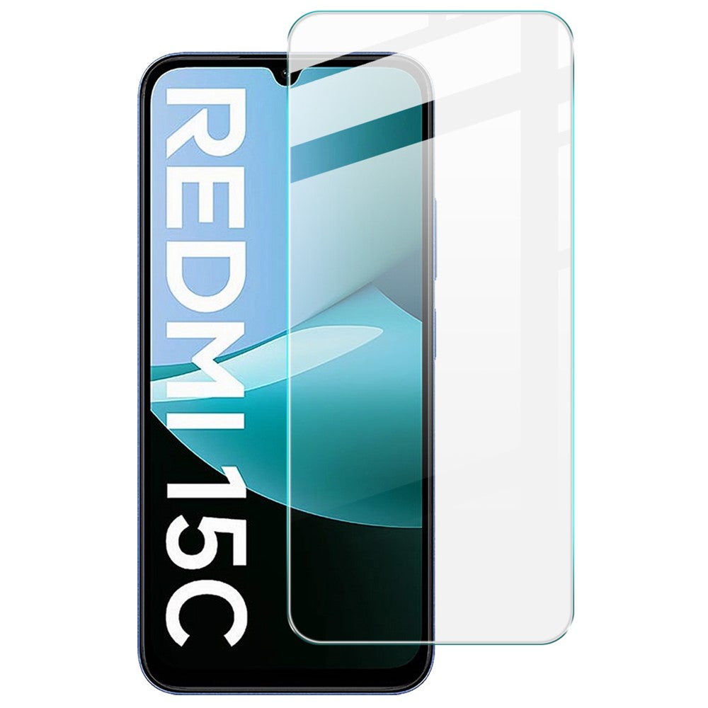 IMAK H-serien för Xiaomi Redmi A7 4G / Redmi 15C 4G (Global) (171 mm) / Poco C85 4G (171 mm) / Redmi 15a 5G skärmskydd i härdat glas, splittersäkert skydd
