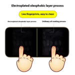 ITIETIE For iPhone 11 Pro Max 2PCS Tempered Glass 2.5mm High Aluminum Screen Protector Silk Printing Film