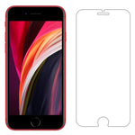 ITIETIE 2Pcs Screen Protector For iPhone SE (2022) / (2020) / 8 / 7 / 6 / 6s, 0.25mm High Aluminum-Silicon Glass Clear Film
