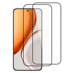 ITIETIE For Honor Magic8 Lite 5G / X9d 5G / X70 5G 2PCS Tempered Glass 2.5mm High Aluminum Screen Protector Silk Printing Film