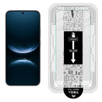 IMAK H-serien för Huawei nova 14 5G härdat glas skärmskydd enkel installationsfilm med automatisk dammborttagningsverktygssats