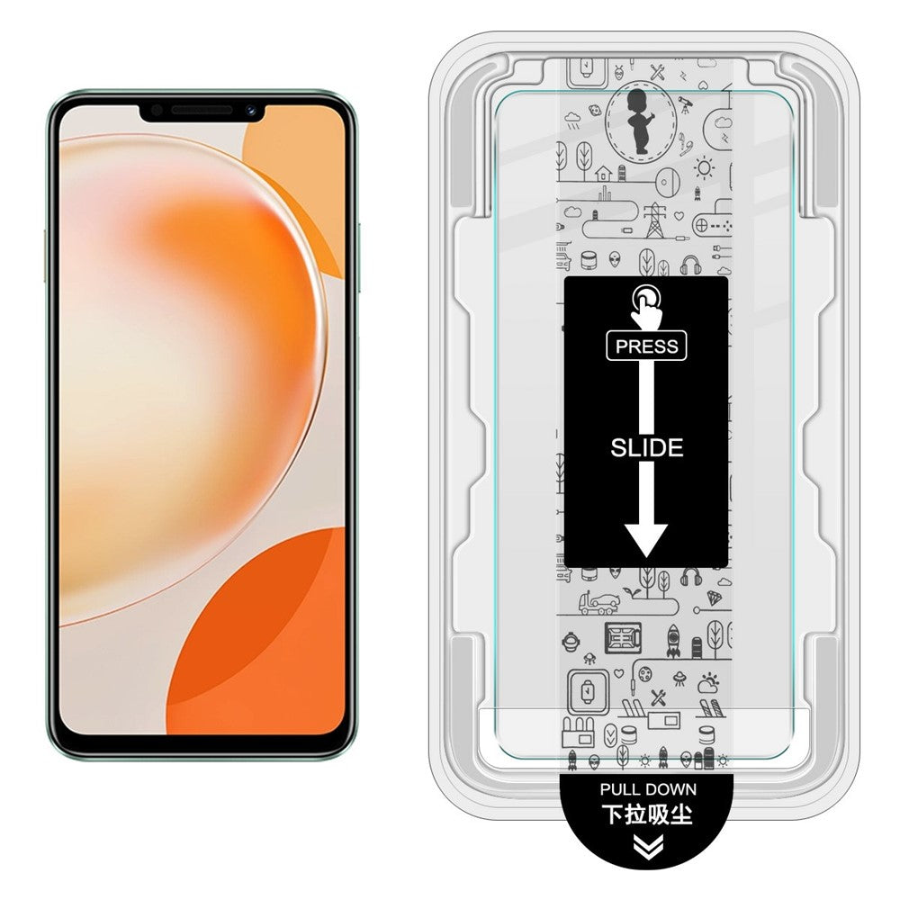 IMAK H Series For Huawei Enjoy 60X Tempered Glass Screen Protector Easy Installation Film with Auto Dust-Remove Tool Kit