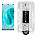 IMAK H-serien härdat glasfilm för Huawei nova Y72 4G / Enjoy 70 / Enjoy 70S / Honor Play 30 Plus 5G skärmskydd med verktygssats för automatisk dammborttagning