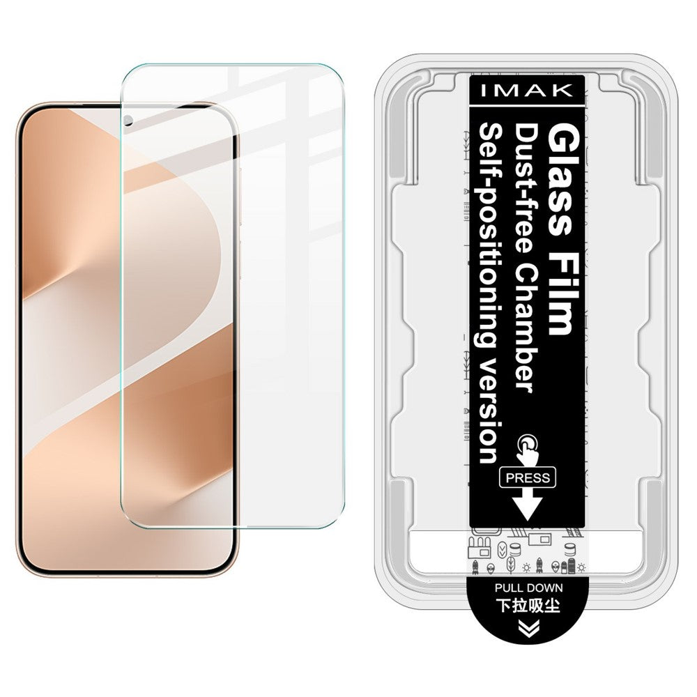 IMAK H Series For Huawei Pura 80 Tempered Glass Screen Protector Easy Installation Film with Auto Dust-Remove Tool Kit