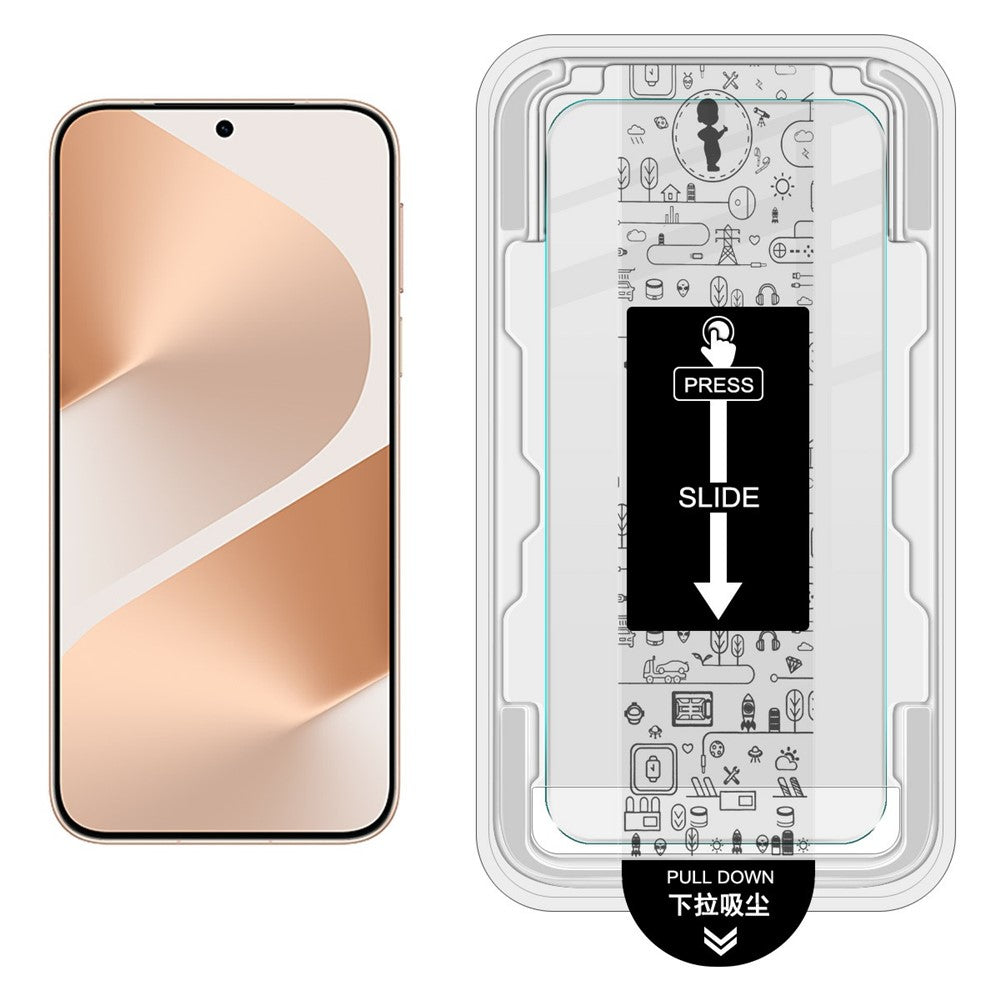 IMAK H Series For Huawei Pura 80 Tempered Glass Screen Protector Easy Installation Film with Auto Dust-Remove Tool Kit