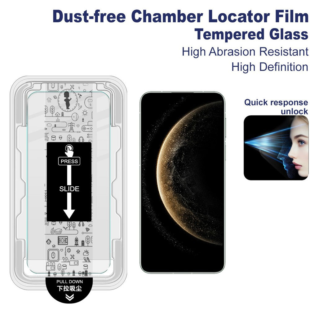 IMAK H Series For Huawei Mate 70 Tempered Glass Screen Protector Easy Installation Film with Auto Dust-Remove Tool Kit