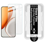 IMAK H Series For Honor Magic8 Lite 5G / X9d 5G / X70 5G Tempered Glass Screen Protector Easy Installation Film with Auto Dust-Remove Tool Kit (Fingerprint Unlock)