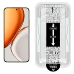 IMAK H Series For Honor Magic8 Lite 5G / X9d 5G / X70 5G Tempered Glass Screen Protector Easy Installation Film with Auto Dust-Remove Tool Kit (Fingerprint Unlock)