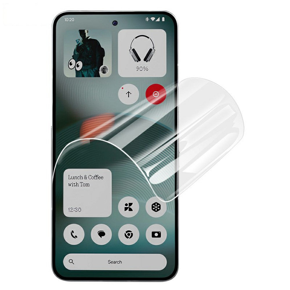 IMAK Hydrogel Film 4th For Nothing Phone (3) 5G Screen Protector Ultra Clear Soft TPU Film (Fingerprint Unlock)