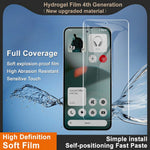IMAK Hydrogel Film 4th For Nothing Phone (3) 5G Screen Protector Ultra Clear Soft TPU Film (Fingerprint Unlock)