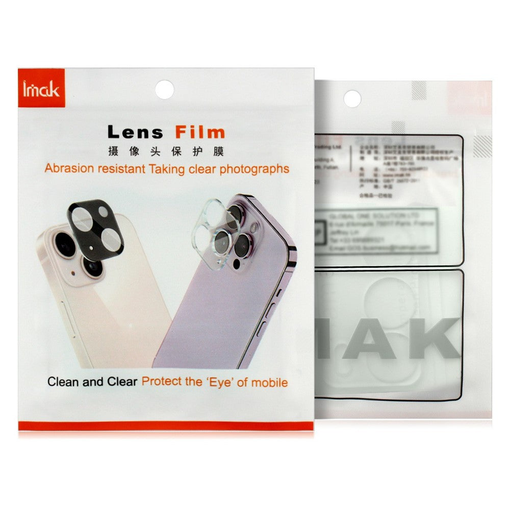 IMAK For Huawei Pura 80 Tempered Glass Camera Lens Protector + Acrylic Lens Cap