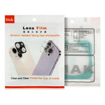 IMAK For Samsung Galaxy Z Flip7 FE 5G Tempered Glass Camera Lens Film + Rear Screen Protector (Black Version)