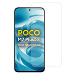 AMORUS For Xiaomi Poco M7 Plus 5G Front Screen Protector 2.5D Arc Edge 9H High Aluminum-Silicon Glass Film