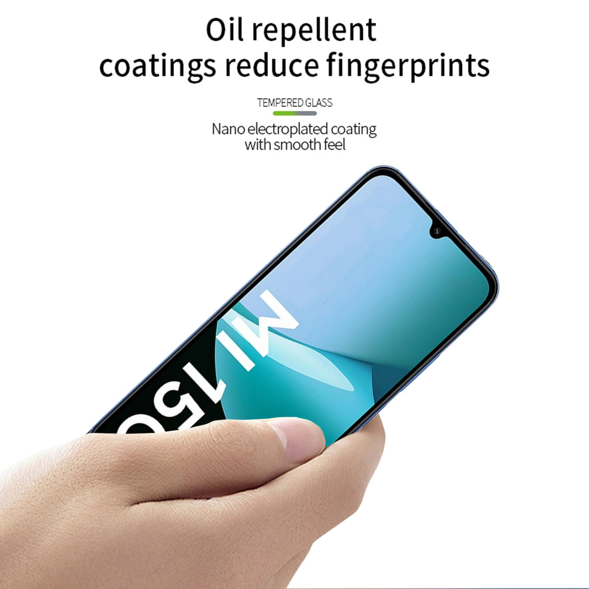 MOFI For Xiaomi Redmi 15C 4G (Global) (171mm) Screen Protector  9H Full Glue Full Coverage High Aluminum-Silicon Glass Film
