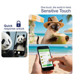 IMAK H Series til Samsung Galaxy A35 5G / A55 5G Hærdet Glas Skærmbeskytter Nem Installation Film med Auto Støvfjernelsesværktøjssæt (Fingeraftryksoplåsning)