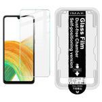 IMAK H Series Til Samsung Galaxy A42 5G Beskyttelsesglas Nem Montering med Automatisk Støvfjernelsesværktøj (Fingeraftryksoplåsning)