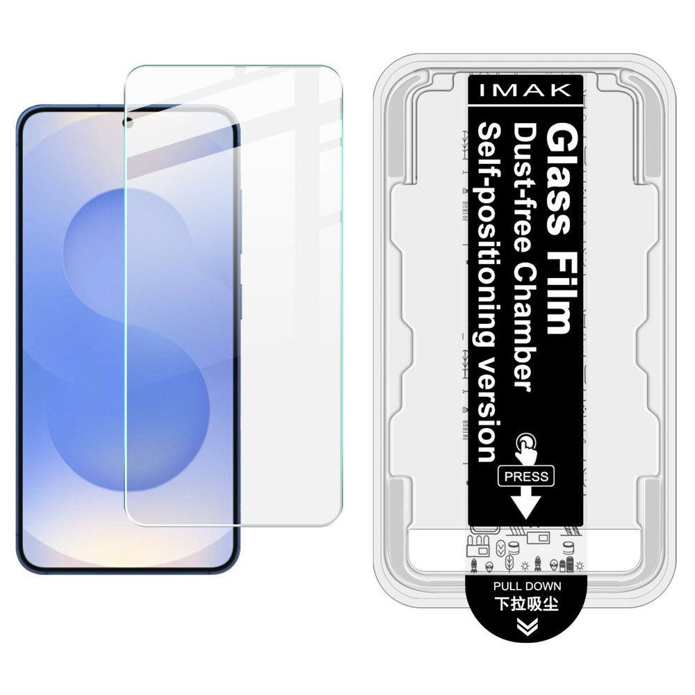 IMAK H Series For Samsung Galaxy S23+ / S22+ 5G Tempered Glass Screen Protector Easy Installation Film with Auto Dust-Remove Tool Kit (Fingerprint Unlock)