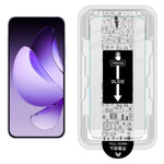 IMAK H-serien för Oppo Reno13 5G (Global) / K15 Pro 5G / A6s Pro 5G skärmskydd i härdat glas, enkel installationsfilm med verktygssats för automatisk dammborttagning (fingeravtryckslåsning)