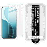 IMAK H Series For Oppo Reno14 Pro 5G (Global) Tempered Glass Screen Protector Easy Installation Film with Auto Dust-Remove Tool Kit (Fingerprint Unlock)
