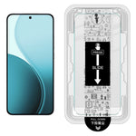 IMAK H Series For Oppo Reno14 Pro 5G (Global) Tempered Glass Screen Protector Easy Installation Film with Auto Dust-Remove Tool Kit (Fingerprint Unlock)