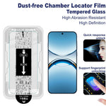 IMAK H Series For Oppo Find X8 5G Tempered Glass Screen Protector Easy Installation Film with Auto Dust-Remove Tool Kit (Fingerprint Unlock)