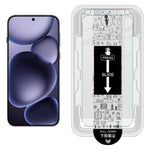 IMAK H Series For Oppo Find X8s+ 5G Tempered Glass Screen Protector Easy Installation Film with Auto Dust-Remove Tool Kit (Fingerprint Unlock)
