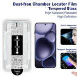 IMAK H Series For Oppo Find X8s+ 5G Tempered Glass Screen Protector Easy Installation Film with Auto Dust-Remove Tool Kit (Fingerprint Unlock)