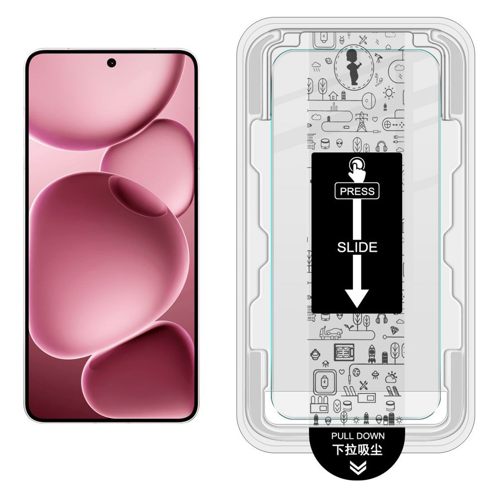 IMAK H Series For Oppo Find X8 Ultra 5G Tempered Glass Screen Protector Easy Installation Film with Auto Dust-Remove Tool Kit (Fingerprint Unlock)