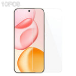 RURIHAI 10 st. för Honor 400 Smart 5G / 4G / X7d 4G skärmskydd 0,26 mm 2,5D hög aluminium silikonglasfilm