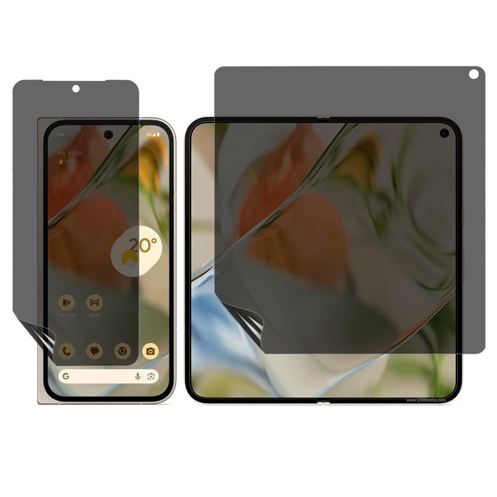 For Google Pixel 10 Pro Fold Screen Protector Anti-Spy TPU Matte Screen Protective Hydrogel Film