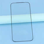 For iPhone 18 Pro Max / 17 Pro Max Tempered Glass Electroplating Anti-Fingerprint Silk Printing Full Glue Screen Protector