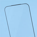 For iPhone 18 Pro Max / 17 Pro Max Tempered Glass Electroplating Anti-Fingerprint Silk Printing Full Glue Screen Protector