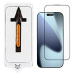 For iPhone Air Screen Protector Silk Printing High Aluminium-Silicon Glass Easy Installation Film