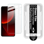 IMAK H-serien för Xiaomi 13T / 13T Pro härdat glasskärmskydd enkel installationsfilm med automatisk dammborttagningsverktygssats (fingeravtryckslåsning)