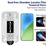 IMAK H Series For Xiaomi 15 / 15 Custom Edition Tempered Glass Screen Protector Easy Installation Film with Auto Dust-Remove Tool Kit (Fingerprint Unlock)