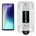 IMAK H Series Tempered Glass Film for Xiaomi Poco C75 4G / 5G / Poco M7 5G / Redmi 14C 4G / 5G / Redmi 14R 5G / Redmi A4 5G Screen Protector with Auto Dust-Remove Tool Kit (Fingerprint Unlock)