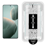 IMAK H Series For Xiaomi Poco X6 Pro 5G / Redmi K70E 5G Tempered Glass Screen Protector Easy Installation Film with Auto Dust-Remove Tool Kit (Fingerprint Unlock)