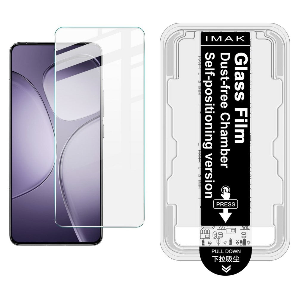 IMAK H Series For Xiaomi Redmi K70 Ultra Tempered Glass Screen Protector Easy Installation Film with Auto Dust-Remove Tool Kit (Fingerprint Unlock)