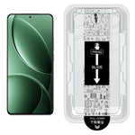 IMAK H-serien för Xiaomi Redmi K80 5G / Poco F7 Pro 5G skärmskydd i härdat glas, enkel installationsfilm med verktygssats för automatisk dammborttagning (fingeravtryckslåsning)