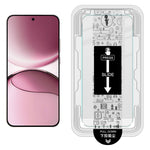 IMAK H Series For Xiaomi Poco F7 5G / Redmi Turbo 4 Pro 5G Tempered Glass Screen Protector Easy Installation Film with Auto Dust-Remove Tool Kit (Fingerprint Unlock)