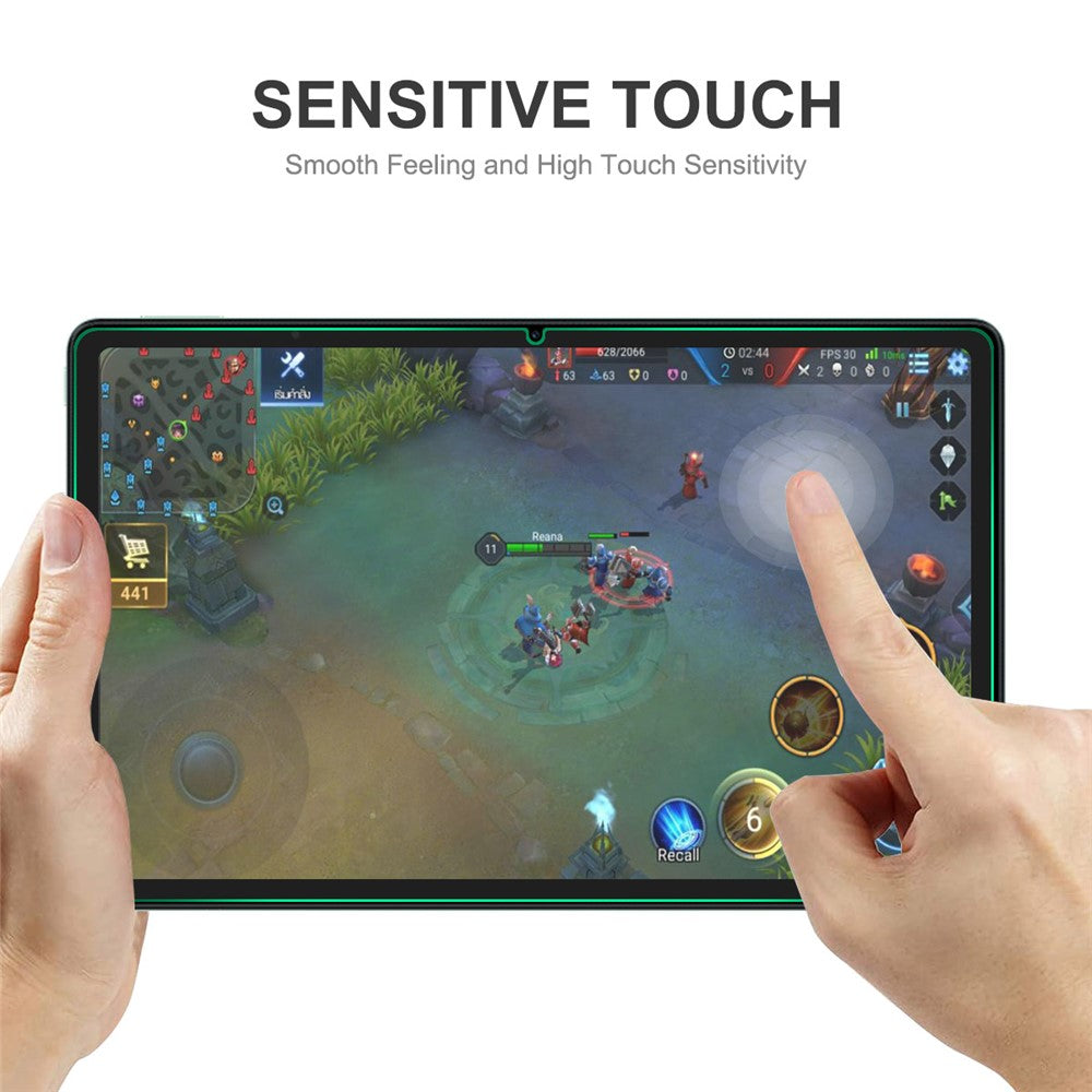 ENKAY HAT PRINCE För Xiaomi Redmi Pad Ultra Clear Härdat Glas Skärmskydd 0.33mm 9H 2.5D Arc Edge Full Glue Splittersäker Skärmfilm