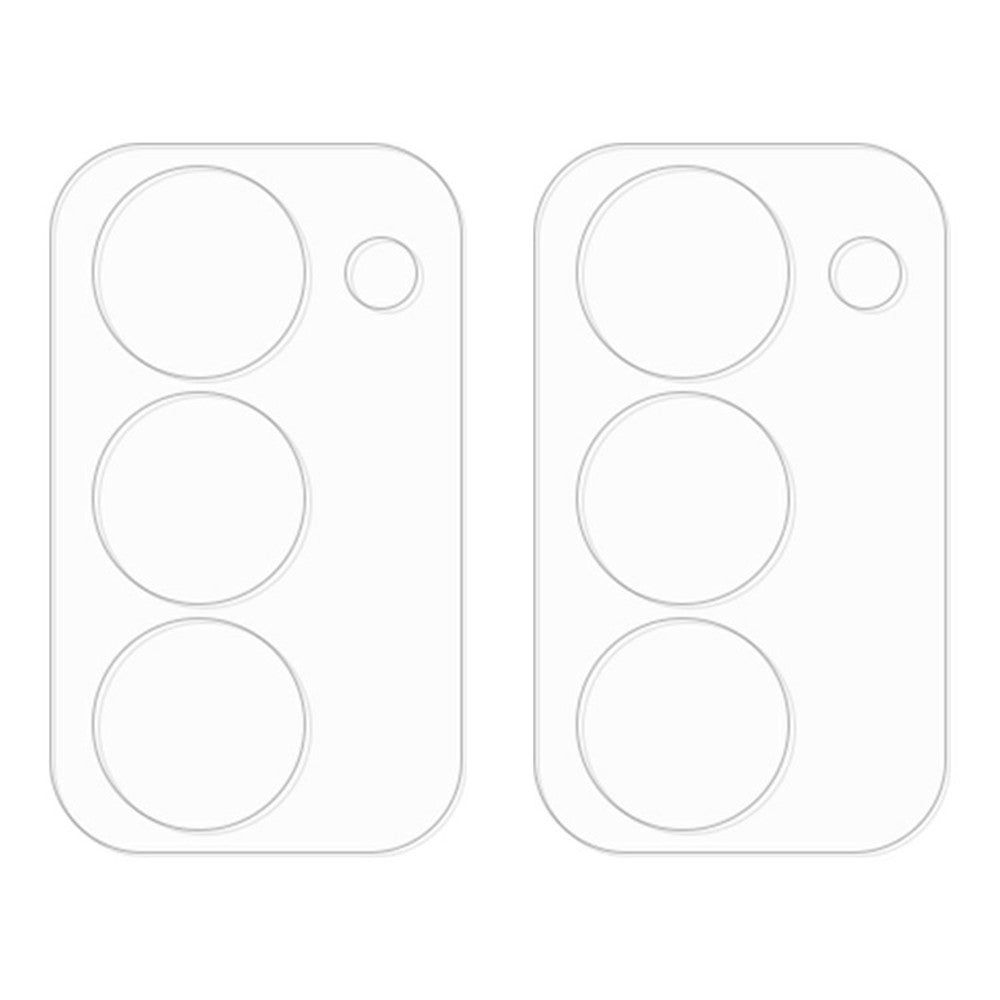 2Pcs For Xiaomi Redmi Note 15R / 15 5G (Global) (169mm) Camera Lens Protector 3D Arc Edge Anti-Scratch Tempered Glass Lens Film