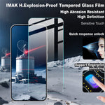 IMAK H Series For Xiaomi Redmi Note 15 Pro 5G (Global) Screen Protector Tempered Glass HD Clear Film (Fingerprint Unlock)