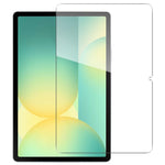 For Samsung Galaxy Tab S10 FE+ Screen Protector Anti-Shatter Arc Edge Tempered Glass Film