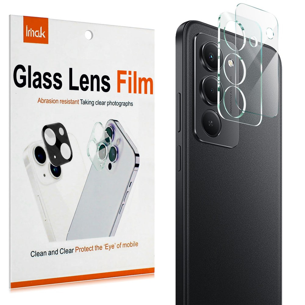 IMAK For Xiaomi Redmi 15 5G (EU) (171mm) / Redmi 15 4G (EU) (171mm) Tempered Glass Camera Lens Protector + Acrylic Lens Cap