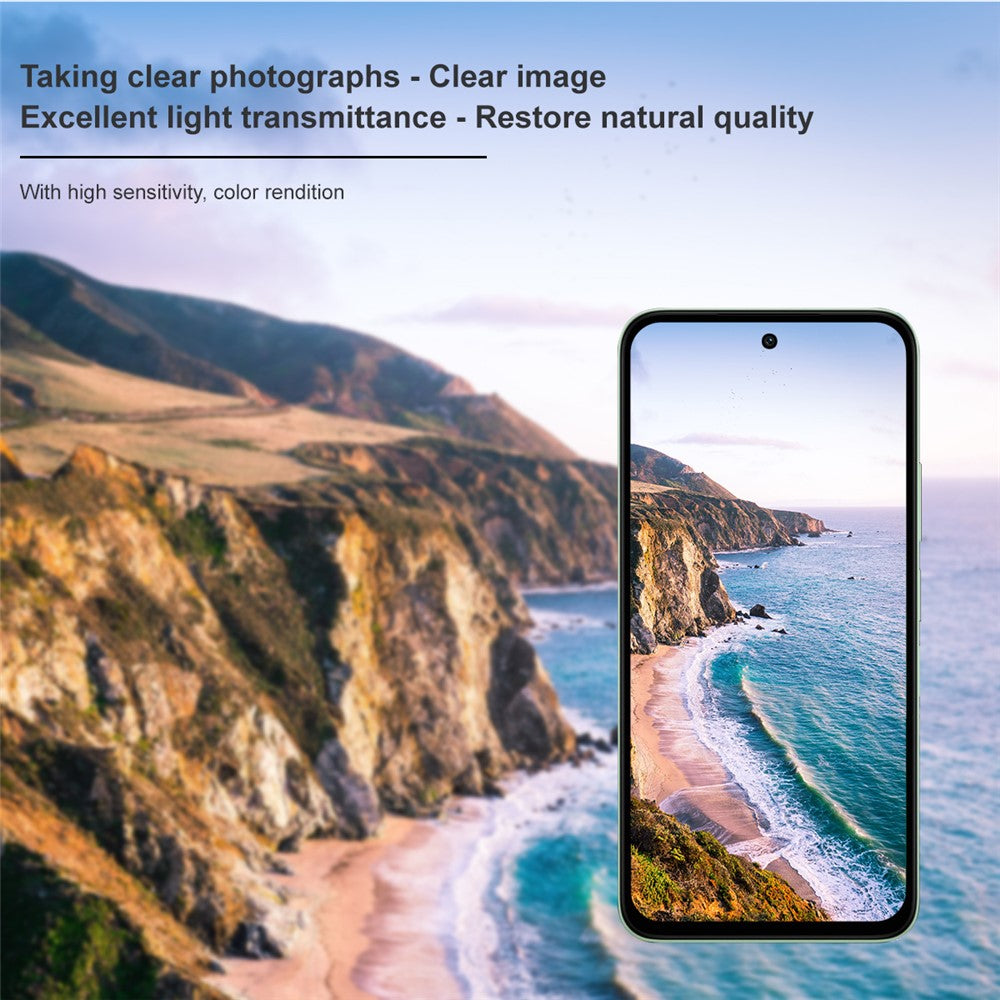 IMAK For Xiaomi Redmi 15 5G (EU) (171mm) / Redmi 15 4G (EU) (171mm) Tempered Glass Camera Lens Protector + Acrylic Lens Cap