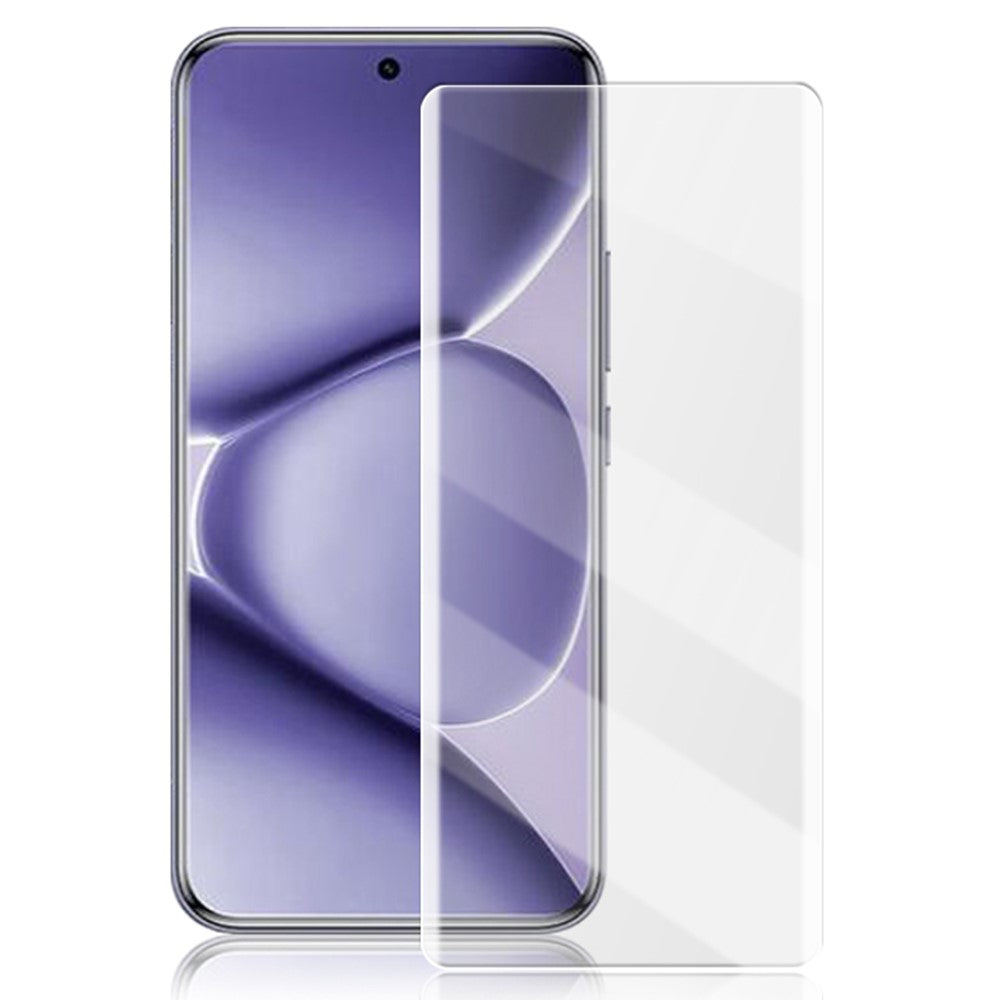 MOCOLO För Xiaomi Redmi Poco M8 Pro 5G / Redmi Note 15 Pro+ 5G (Global) Skärmskydd Härdat Glas UV Flytande Film 3D Böjd Heltäckande