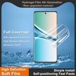 IMAK Hydrogel Film 4th For Xiaomi Poco M8 5G / Redmi Note 15 5G (Global) Screen Protector Ultra Clear Soft TPU Film (Fingerprint Unlock)